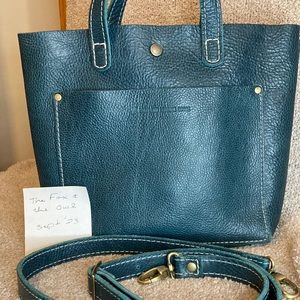 Lagoon Mini Snap! Portland Leather Goods VGUC